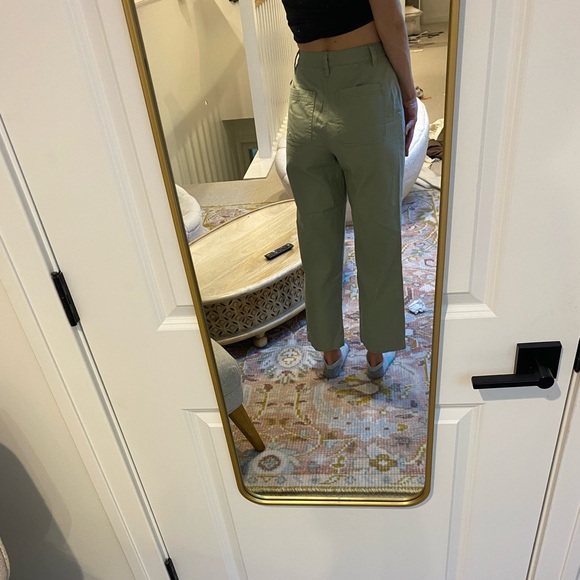 Aritzia green summer trousers - Picture 3 of 5